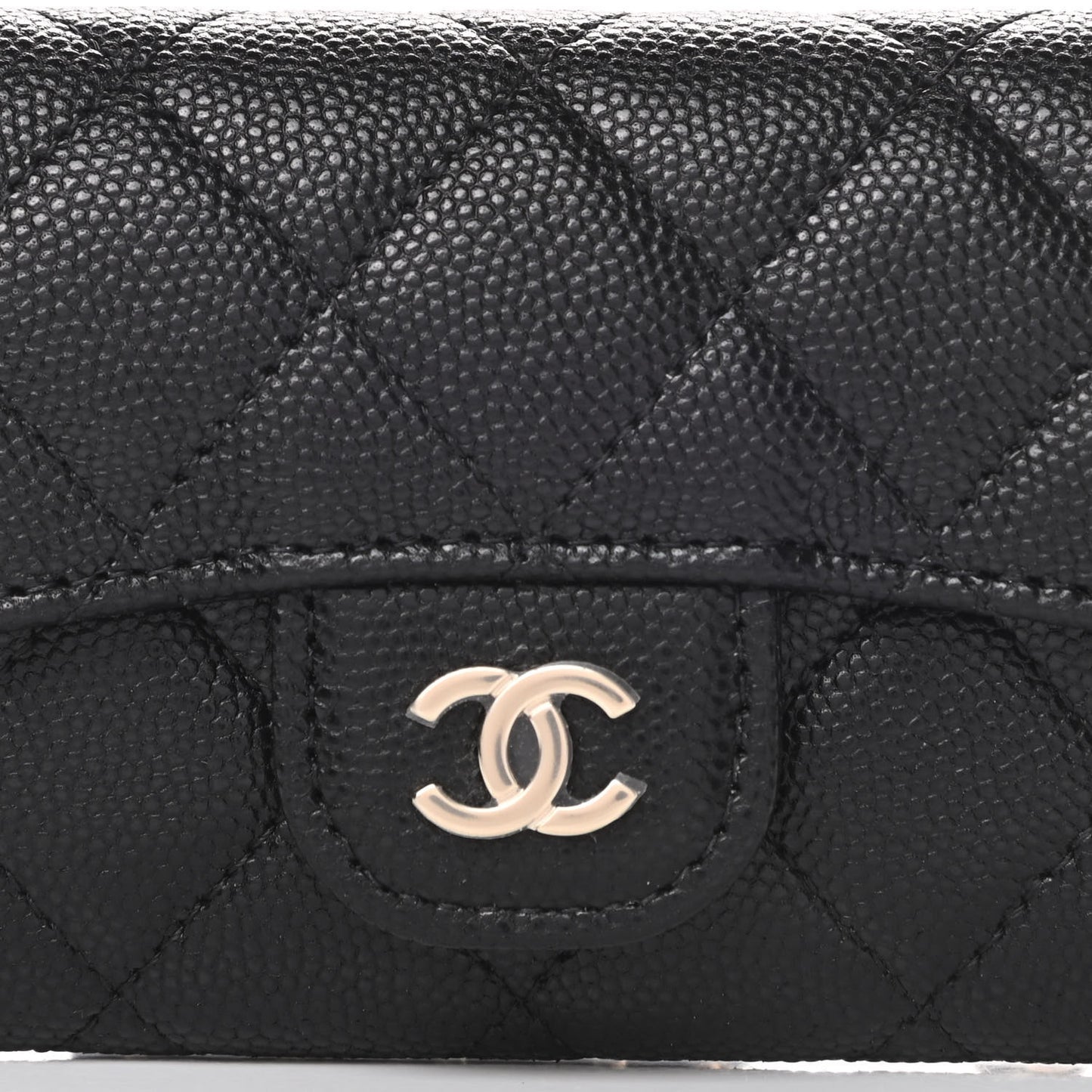 Caviar Quilted Belt Bag Black