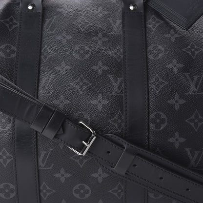 Louis Vuitton Monogram Eclipse Keepall Bandouliere 45 9 of 9