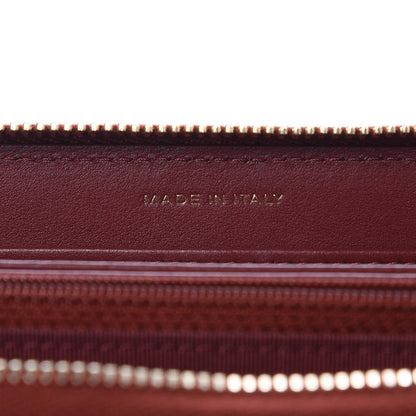Chanel Caviar Quilted Large Gusset Zip Around Wallet Red 6 of 11