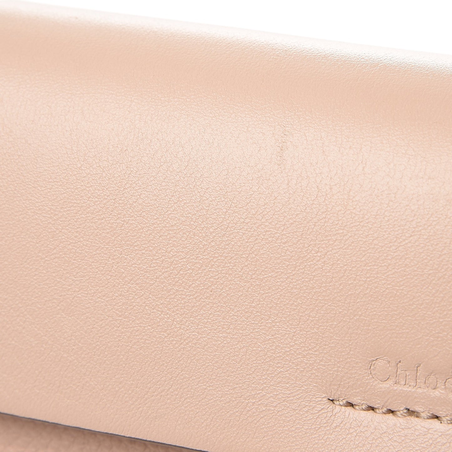 Calfskin Mini Faye Shoulder Bag Cement Pink