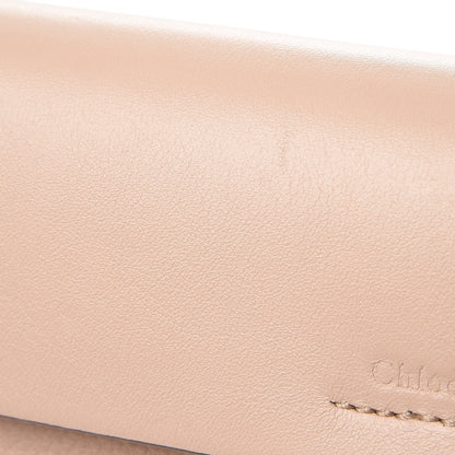 Chloe Calfskin Mini Faye Shoulder Bag Cement Pink 9 of 9