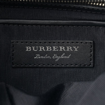 Burberry Metallic Deerskin Medium Rucksack Backpack Dark Grey 6 of 9