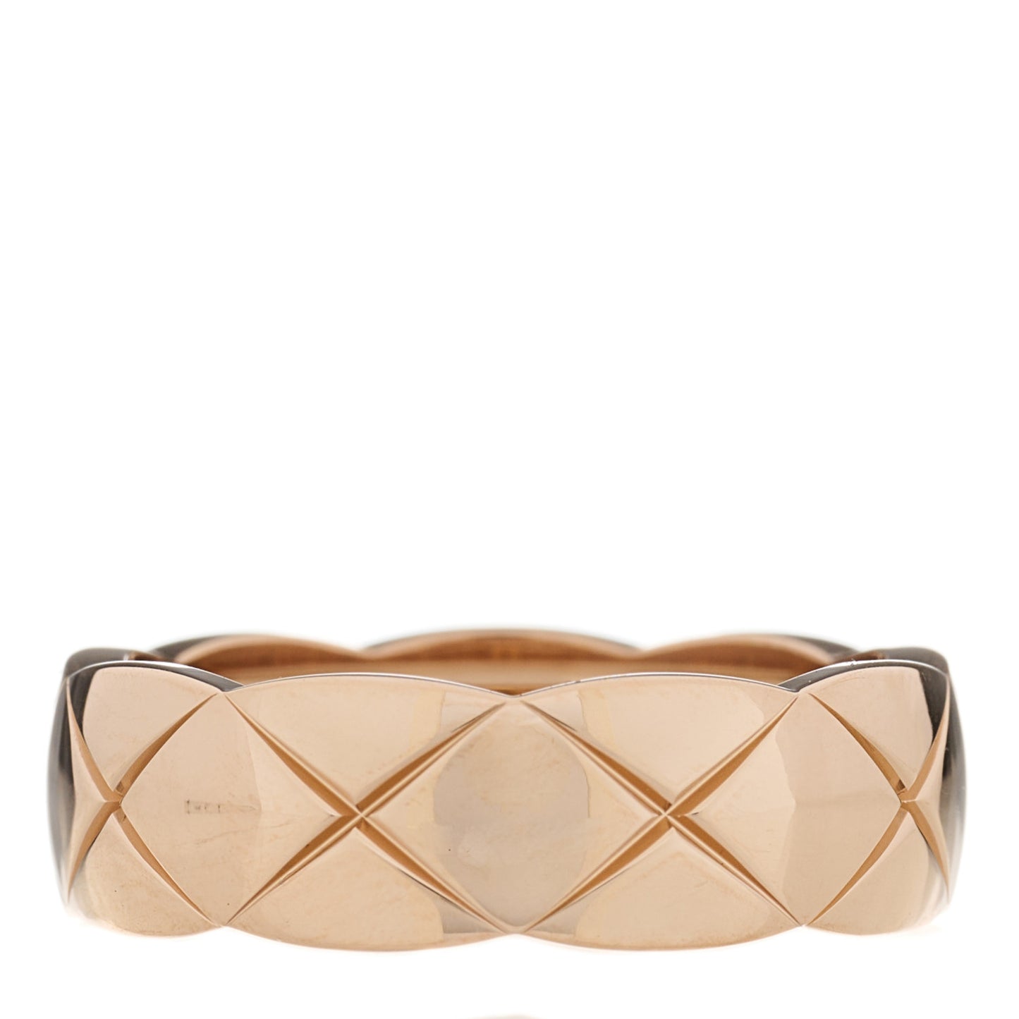 18K Beige Gold Small Coco Crush Ring 58 8.5