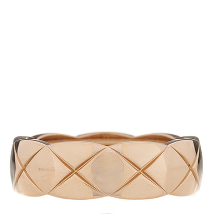 Chanel 18K Beige Gold Small Coco Crush Ring 58 8.5 1 of 5