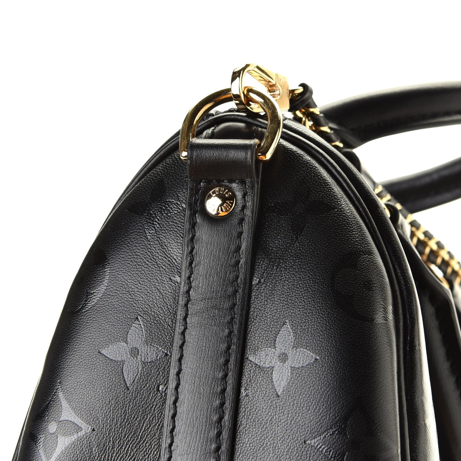 Louis Vuitton Monogram Ink Speedy BB Black 20 of 28
