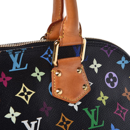 Louis Vuitton Monogram Multicolor Alma Black 19 of 20