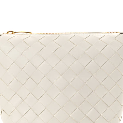 Bottega Veneta Calfskin Nappa Intrecciato Candy Wallace White 8 of 10