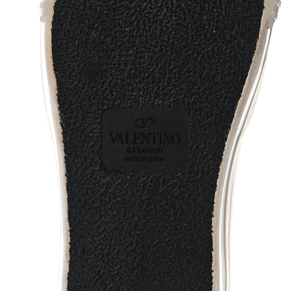 Valentino Garavani Calfskin VLTN High Top Sneakers 41.5 White 7 of 9