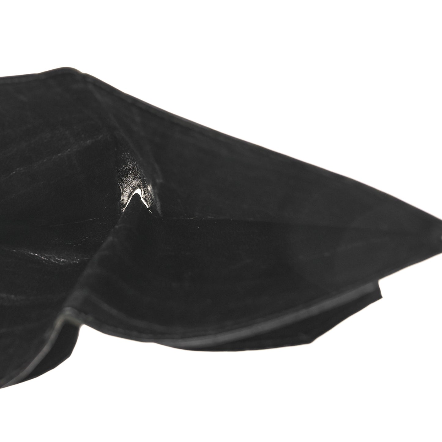 Alligator Bi-Fold Wallet Black