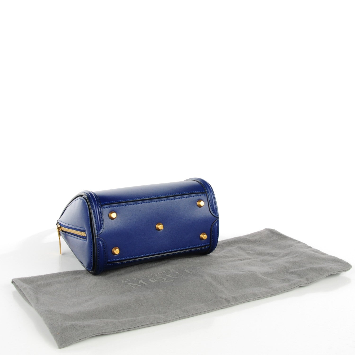 Alexander McQueen Calfskin Mini Heroine Royal Blue 4 of 8