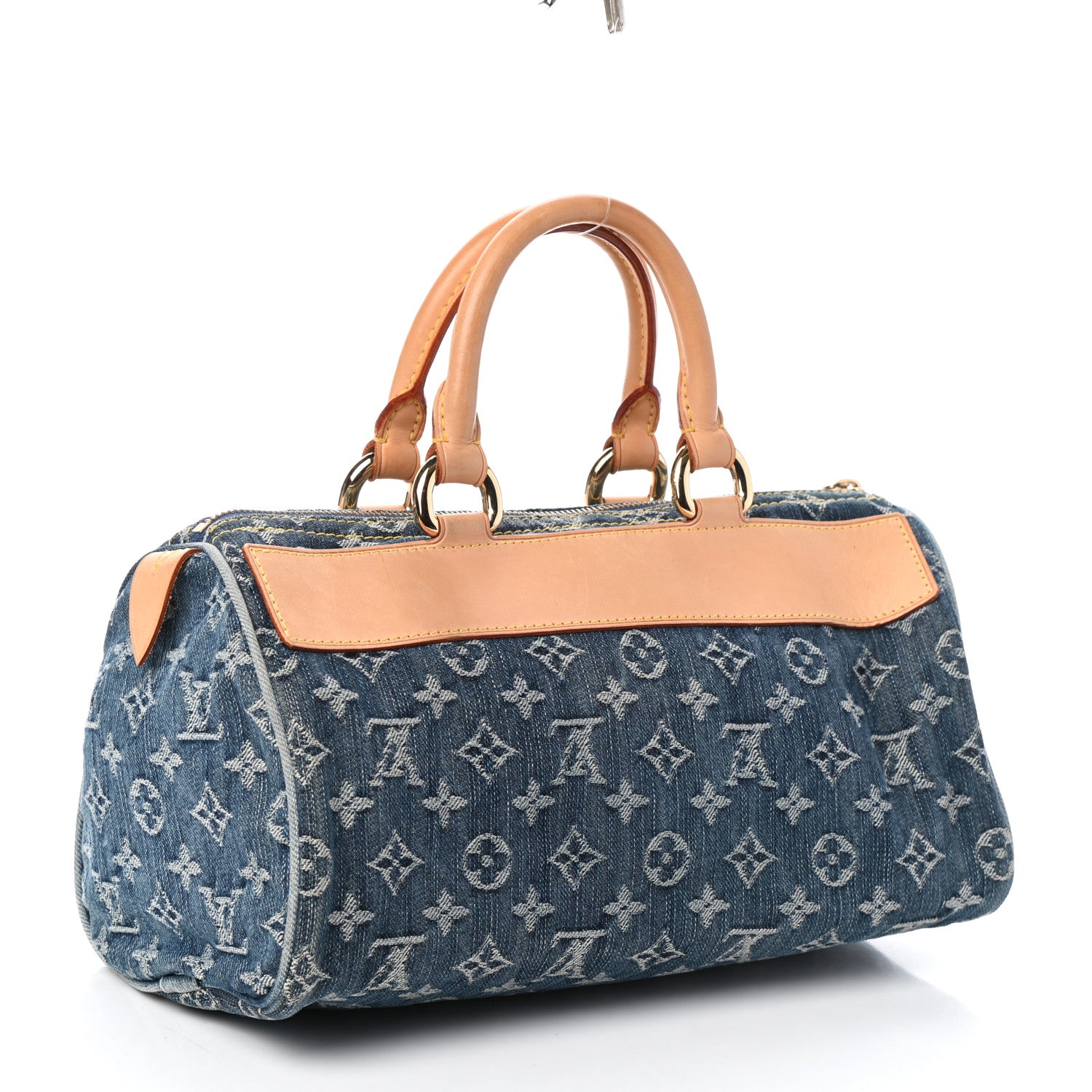 Louis Vuitton Monogram Denim Neo Speedy Blue 3 of 9