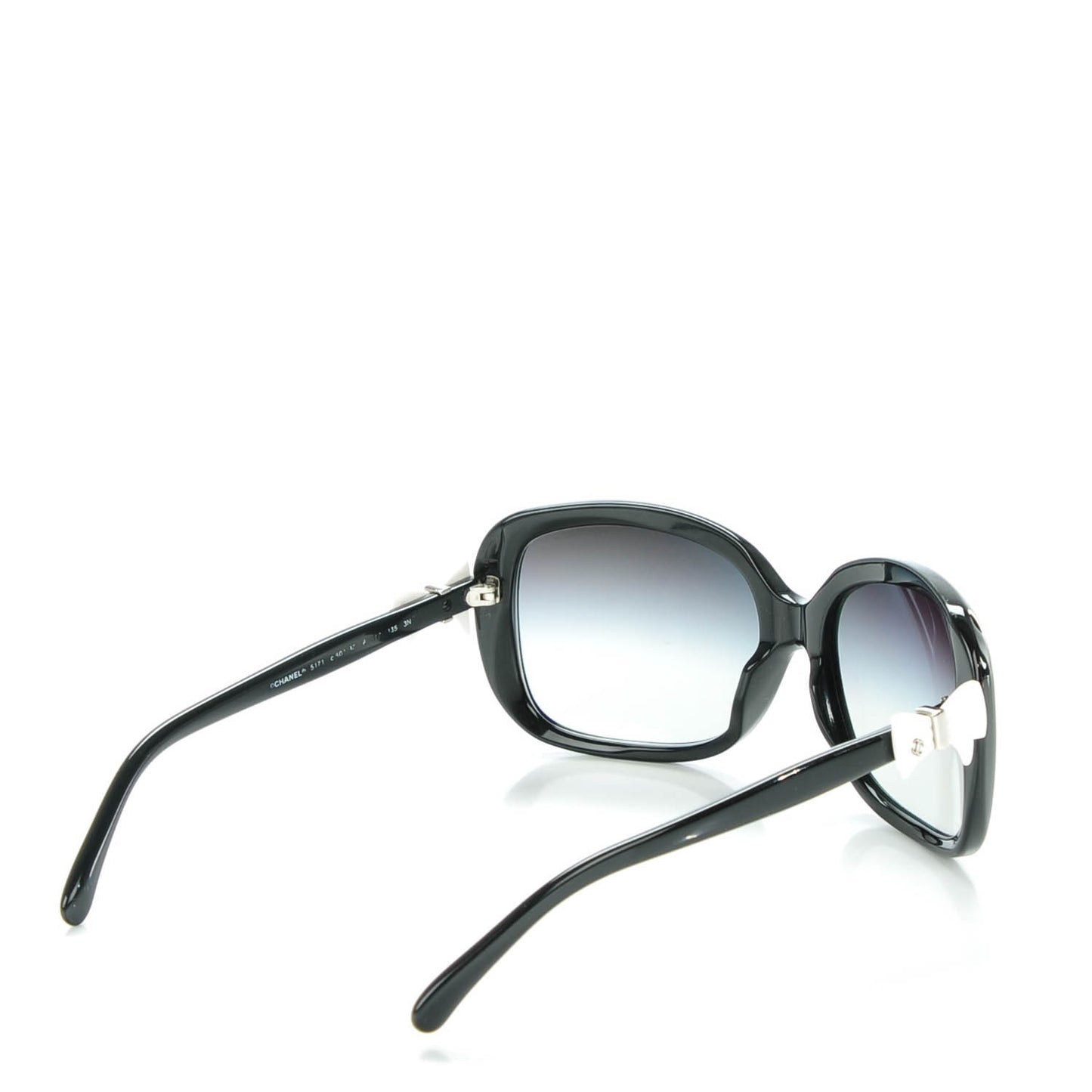 CC Bow Sunglasses 5171 Black White