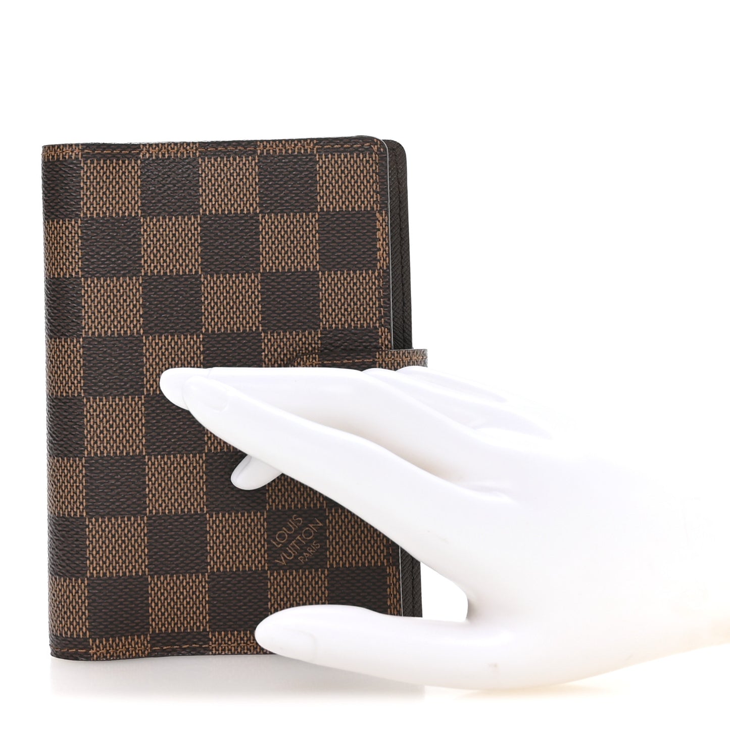 Damier Ebene Small Ring Agenda Cover