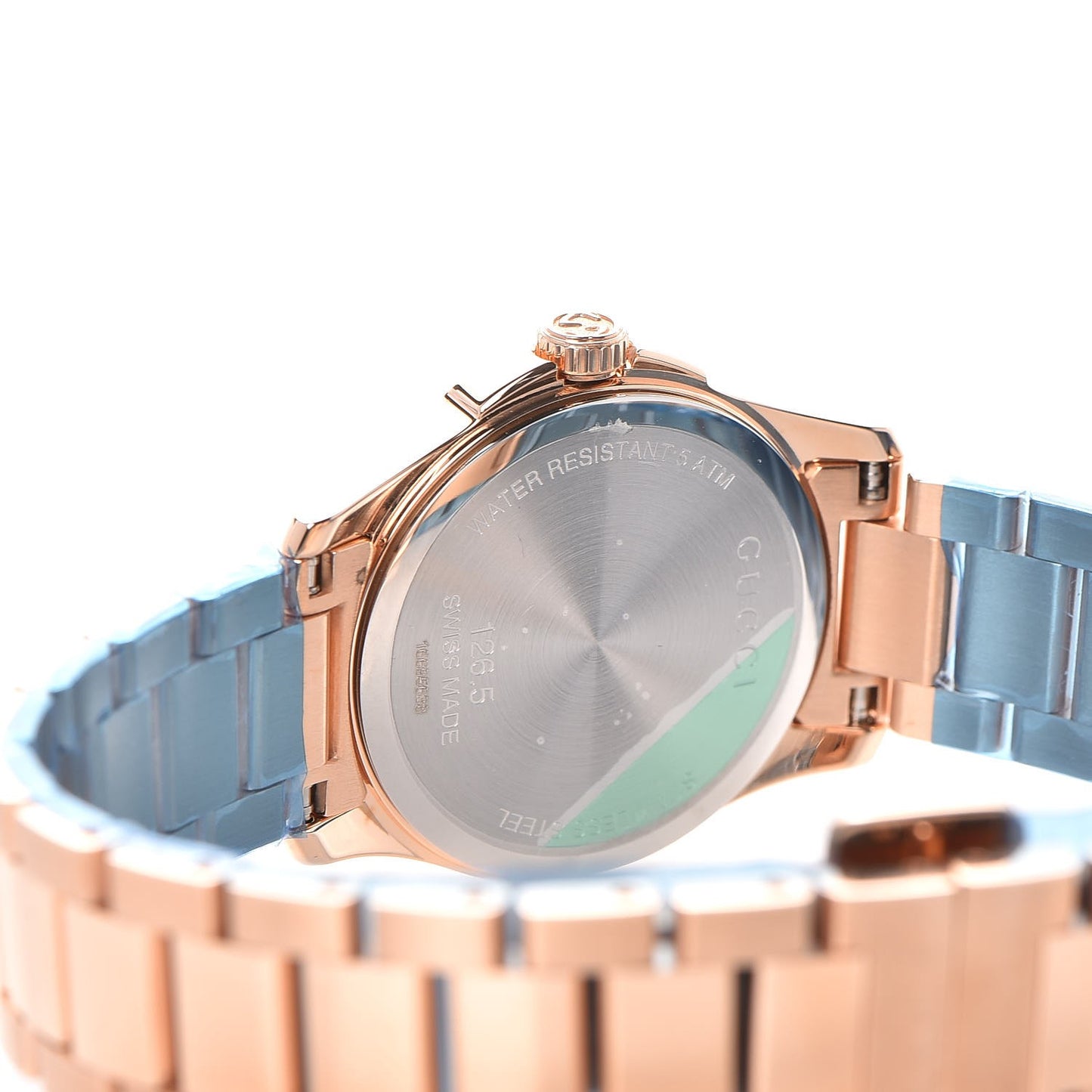 Stainless Steel 27mm G-Timeless Diamante Quartz Watch Rose