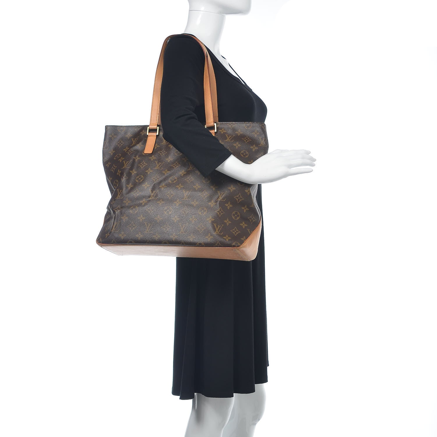 Louis Vuitton Monogram Cabas Mezzo 2 of 10
