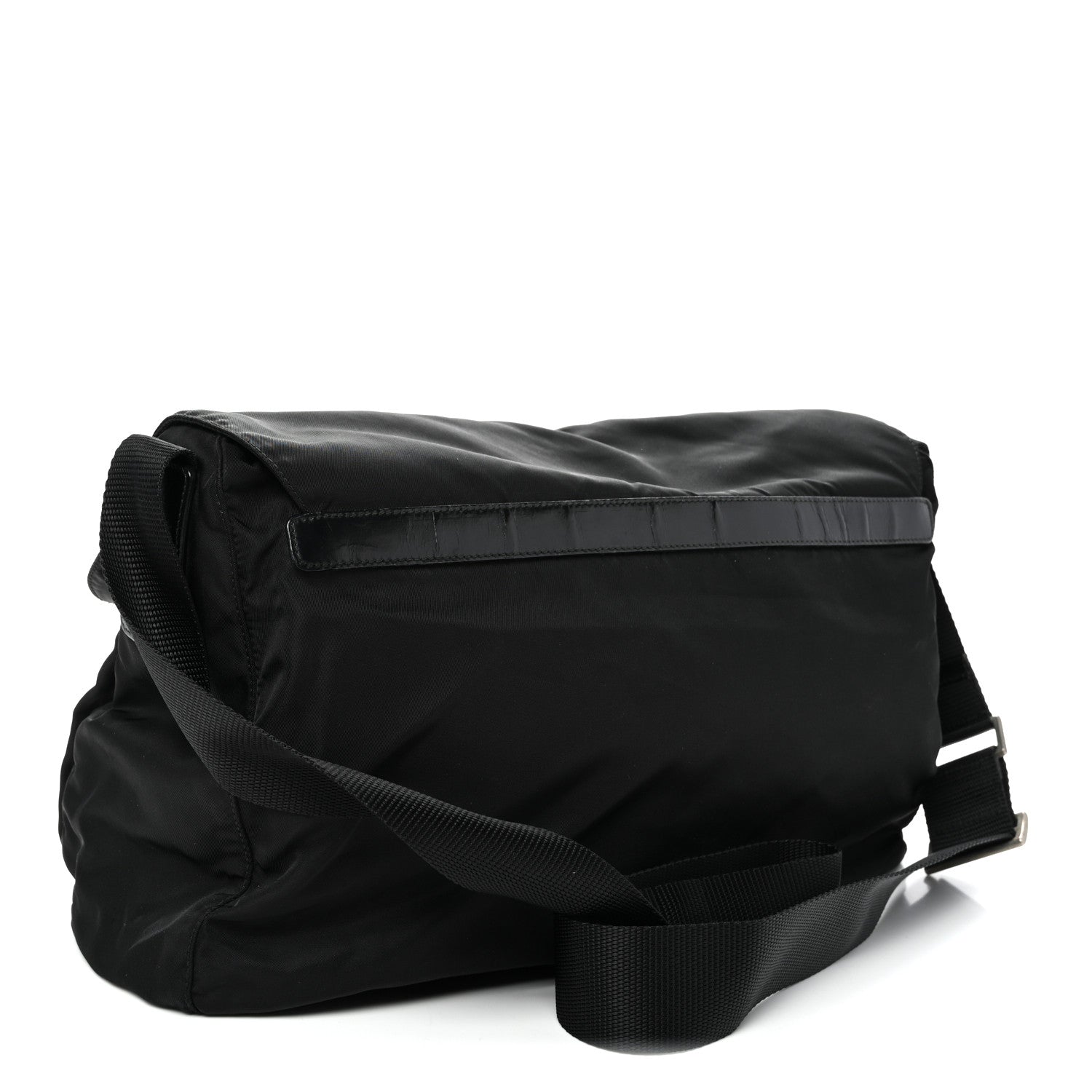 Prada Nylon Vela Sport Messenger Bag Black 1909060 – FASHIONPHILE