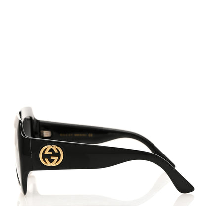 Gucci Acetate Square Frame Sunglasses GG0053S Black 3 of 8