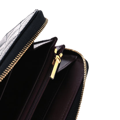 Chanel Caviar Quilted Large Gusset Zip Around Wallet Black 9 of 11