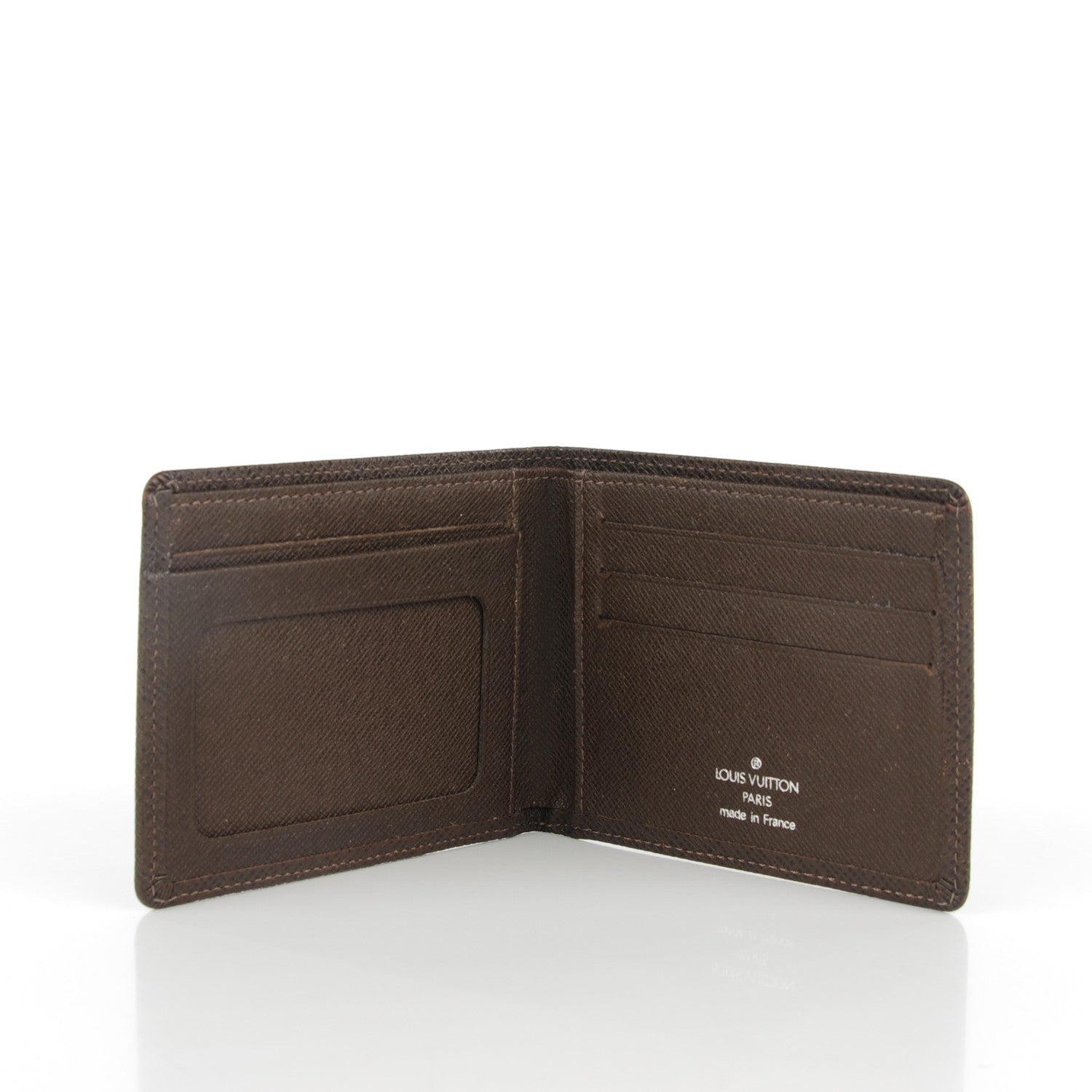 Louis Vuitton Taiga Mens Porte-Billets 3 Card Billfold Wallet Grizzli 5 of 7