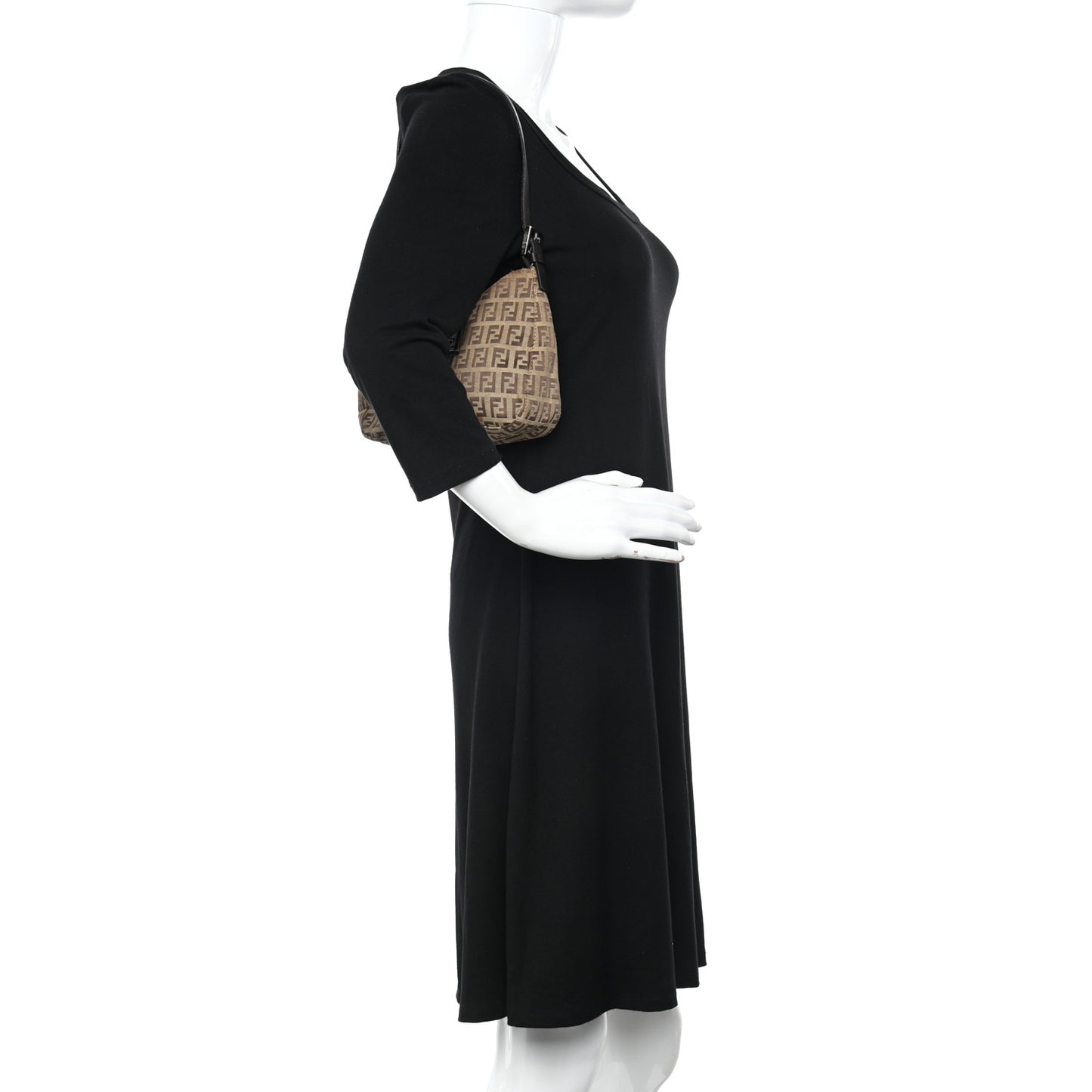 Zucchino Vitello Hobo Beige Black