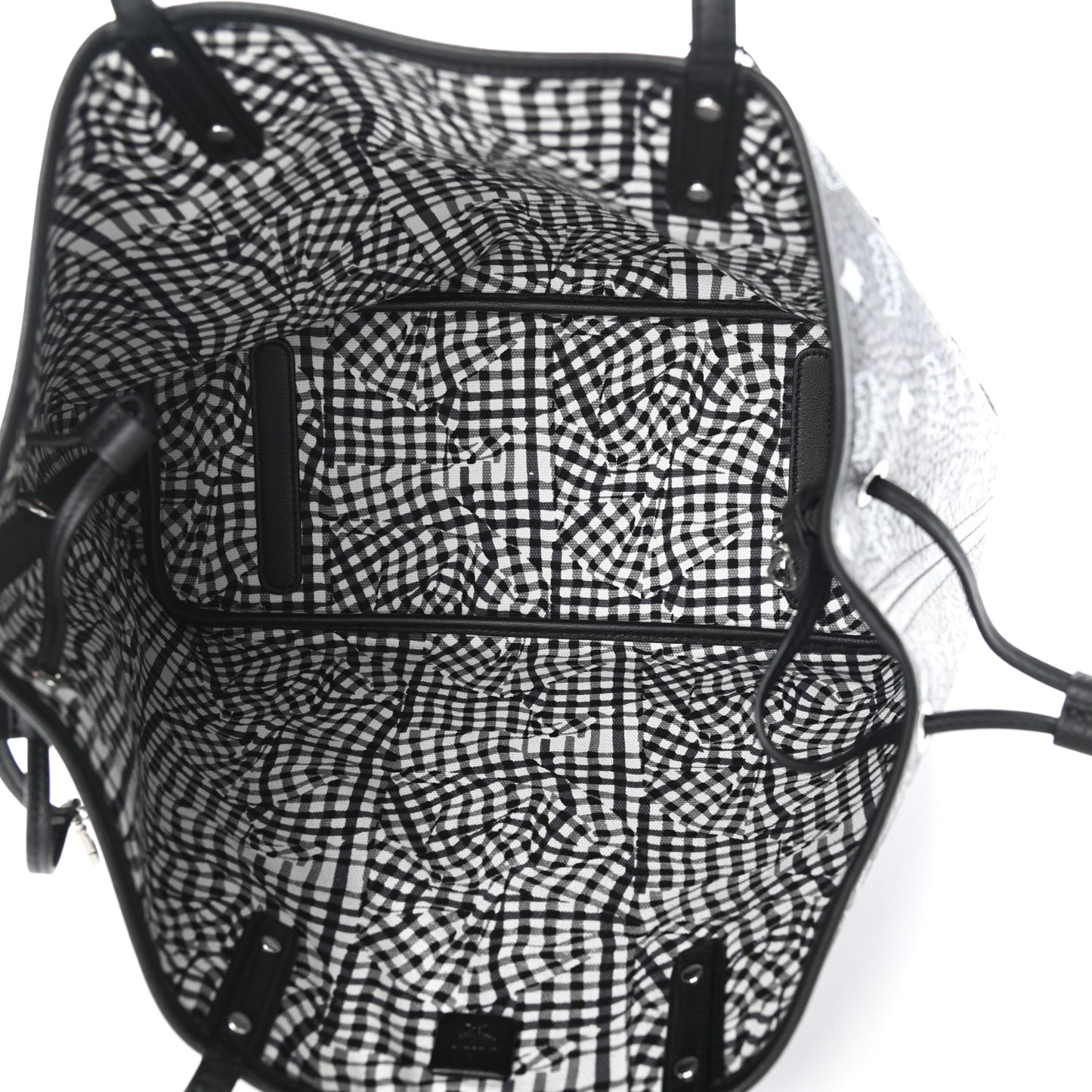 Visetos Medium Project Reversible Shopper Tote Black