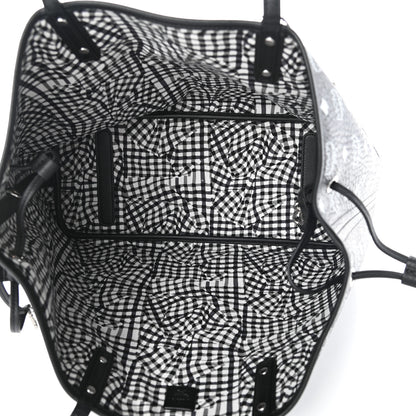 MCM Visetos Medium Project Reversible Shopper Tote Black 8 of 14