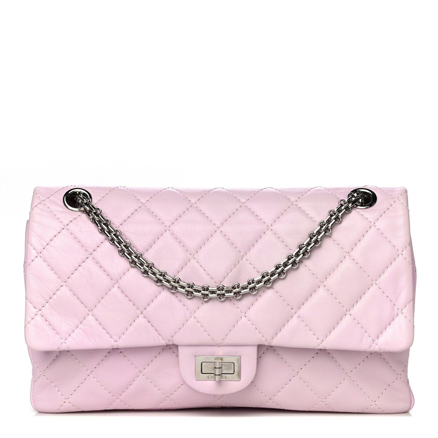 Chanel Lambskin Quilted 2.55 Reissue 226 Flap Pink 1 of 24