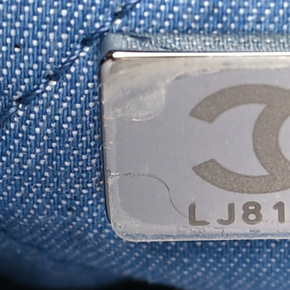 Chanel Denim Quilted Small Chanel 22 Blue 8 of 11