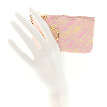 Louis Vuitton Empreinte Monogram Summer Stardust Key Pouch Pink 2 of 8