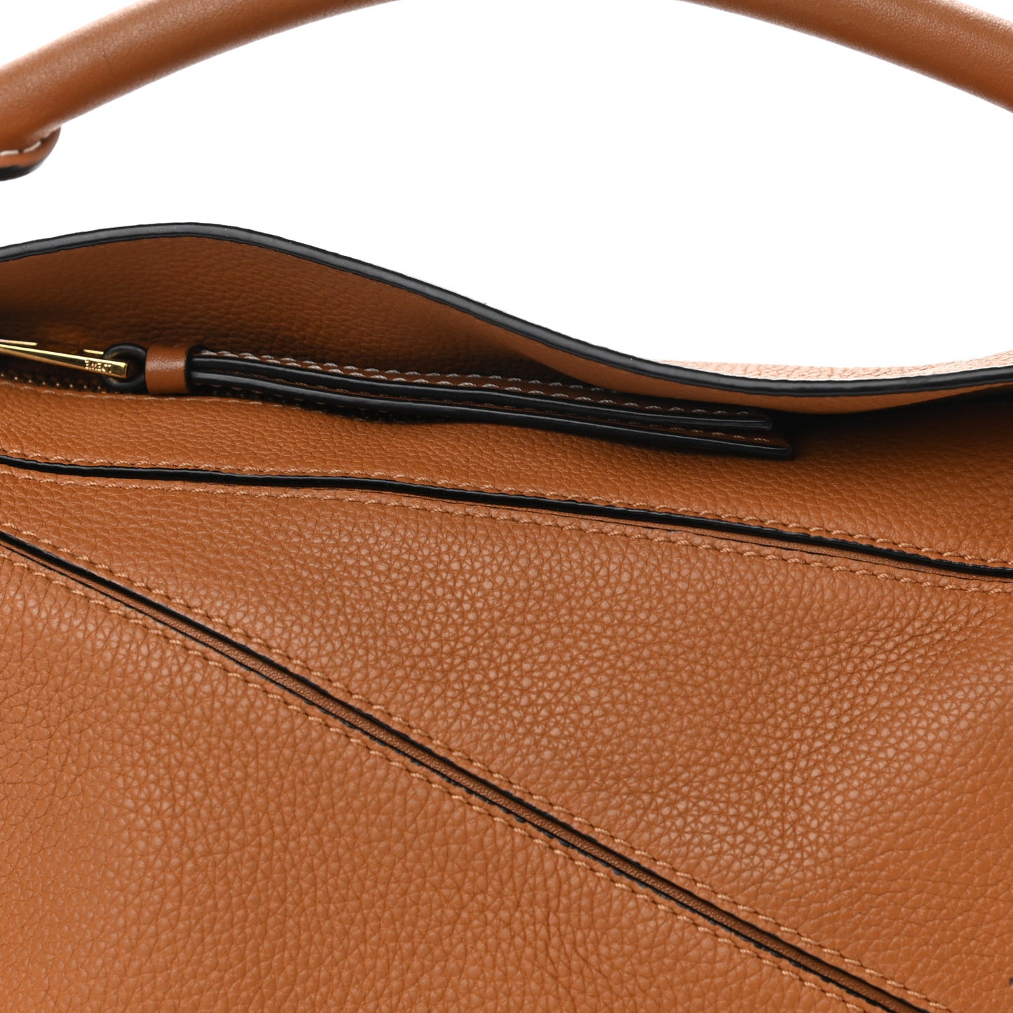 Calfskin Small Puzzle Bag Tan