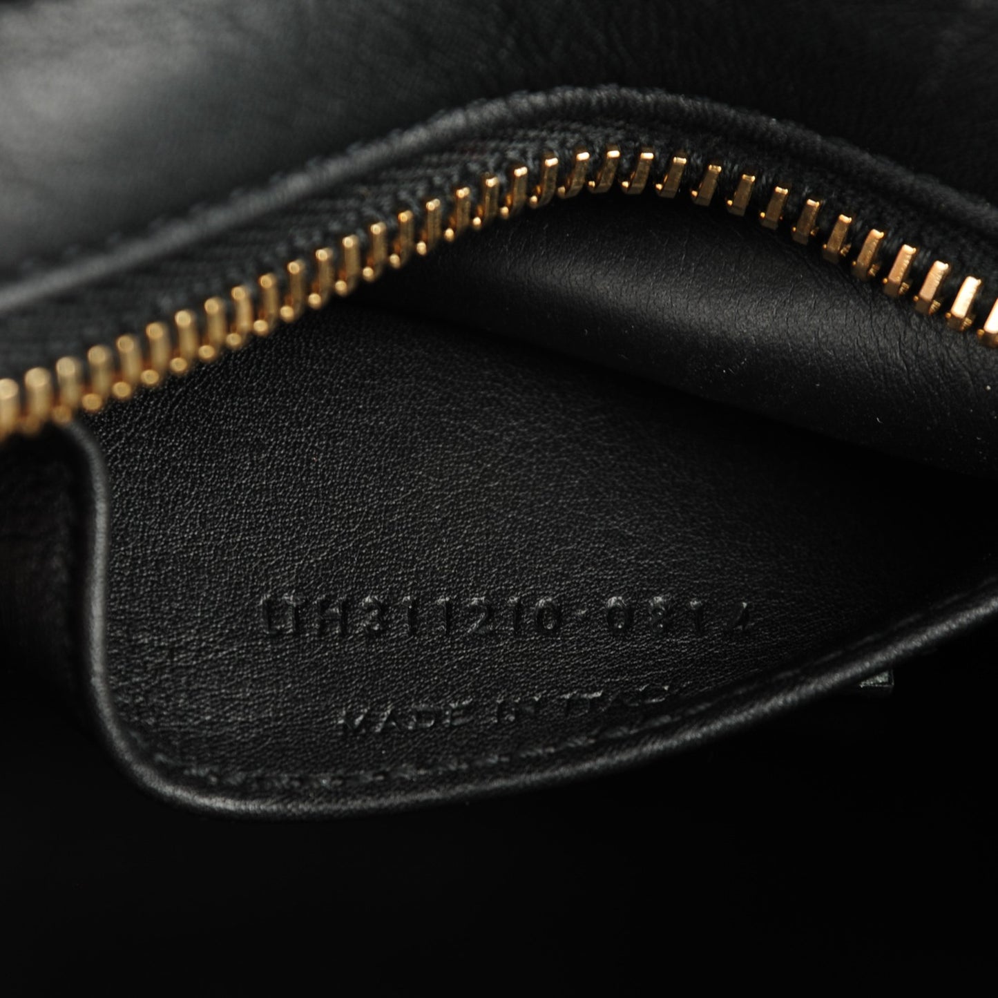 Calfskin Small Classic Y Cabas Black