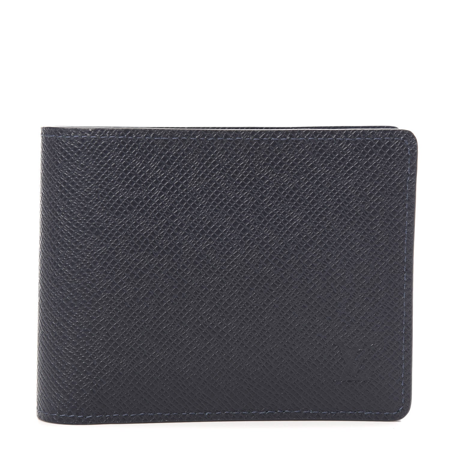 Louis Vuitton Taiga Multiple Wallet Blue Marine 1 of 7