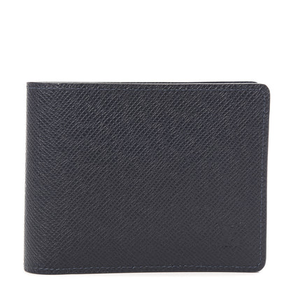 Louis Vuitton Taiga Multiple Wallet Blue Marine 1 of 7