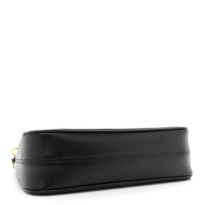 Prada Saffiano Lux Re-Edition 2005 Shoulder Bag Black 4 of 12