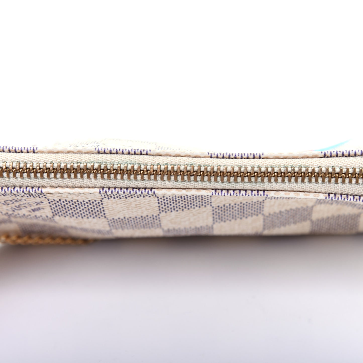 Damier Azur 2016 Christmas Animation Mini Pochette Accessories