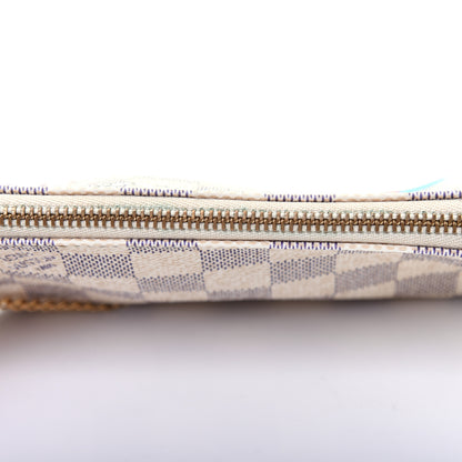 Louis Vuitton Damier Azur 2016 Christmas Animation Mini Pochette Accessories 12 of 13