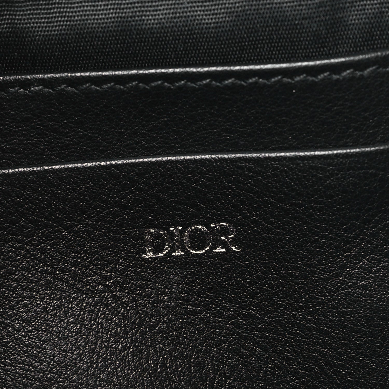 Christian Dior Calfskin Oblique Galaxy Perforated Messenger Black Multicolor 7 of 11