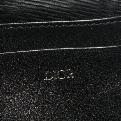 Christian Dior Calfskin Oblique Galaxy Perforated Messenger Black Multicolor 7 of 11