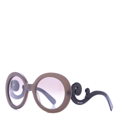 Prada Baroque Sunglasses SPR 27N Brown 1 of 8