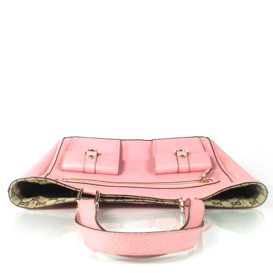 Leather Abbey Hawaii Exclusive Top Handle Tote Iris Rose