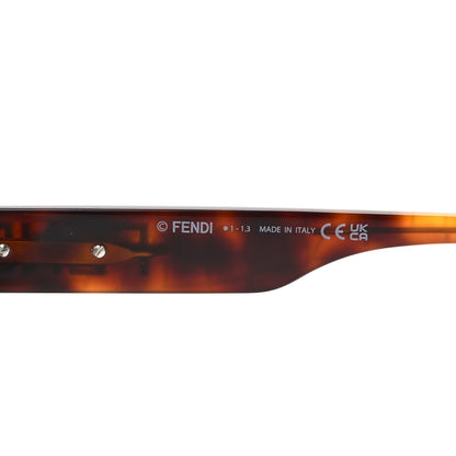 Fendi Acetate Fendigraphy Square Sunglasses FE40078I Tortoise Shell 5 of 7