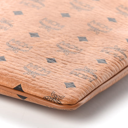 MCM Visetos Rabbit Pouch Cognac 6 of 8
