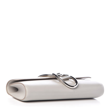 Hermes Tadelakt Egee Clutch Gris Perle 4 of 12