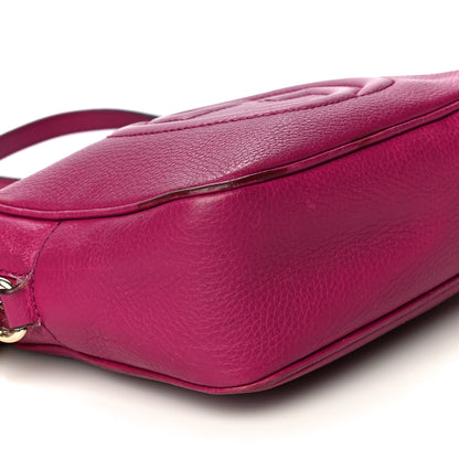 Gucci Cellarius Calfskin Small Soho Disco Bag Bright Bouganville 10 of 33