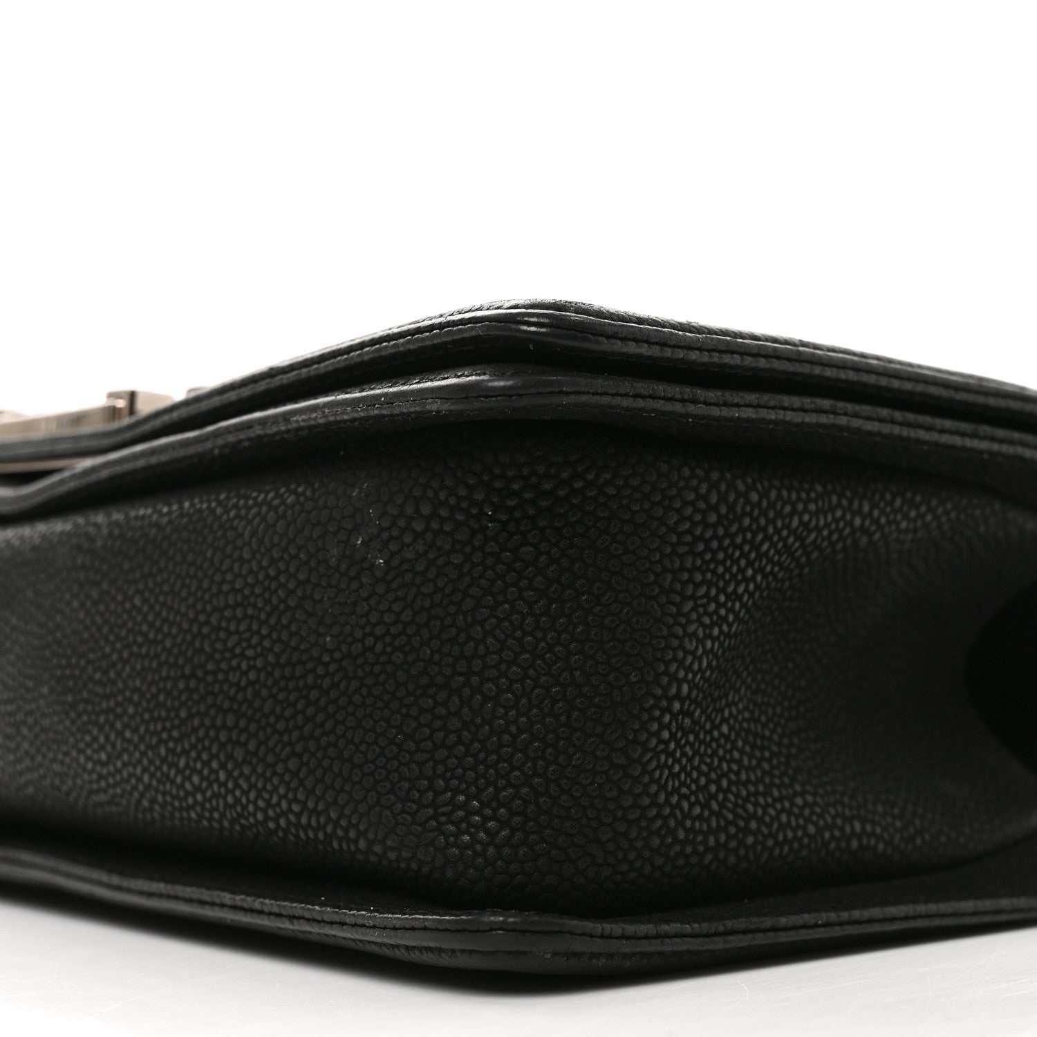 Chanel Iridescent Caviar Quilted Medium Boy Flap Black 10 of 11