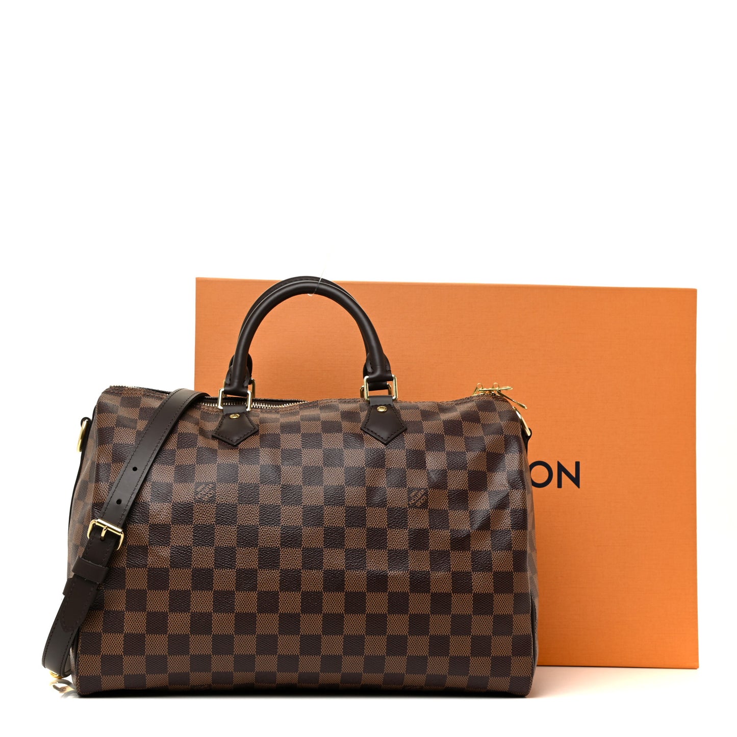 Damier Ebene Speedy Bandouliere 35