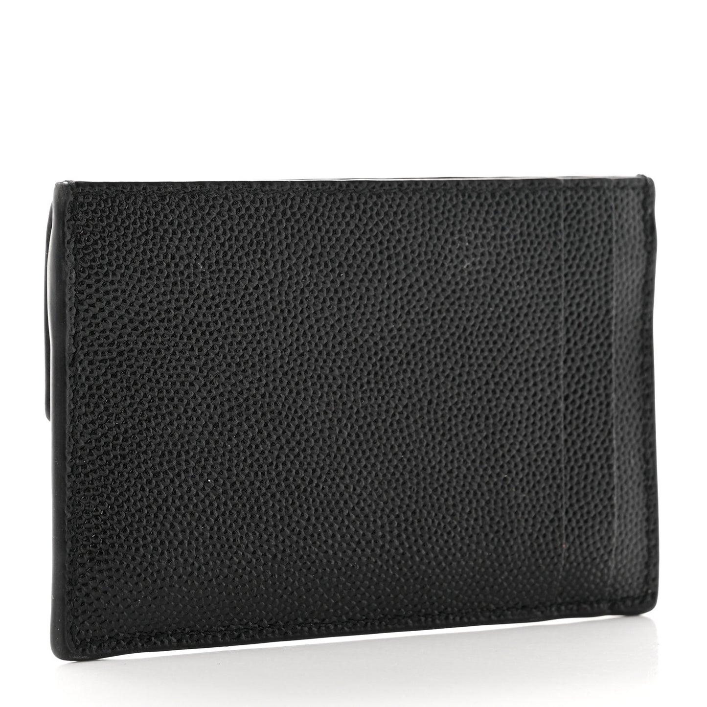 Grain De Poudre Uptown Monogram Card Case Black