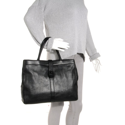 Chanel Calfskin Large Tote Bag Black 2 of 8