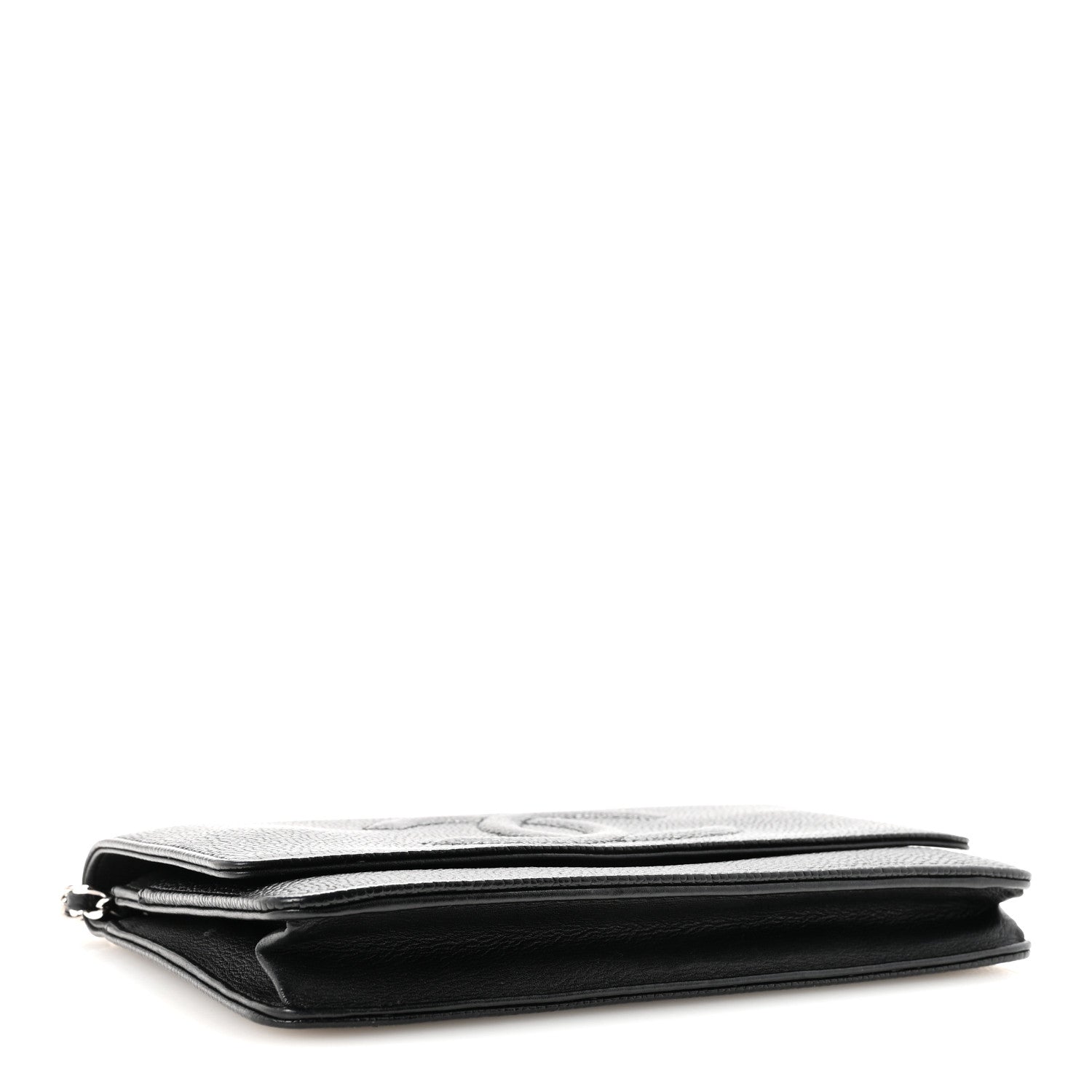 Chanel Caviar Timeless CC Wallet On Chain WOC Black 3 of 11