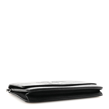 Chanel Caviar Timeless CC Wallet On Chain WOC Black 3 of 11